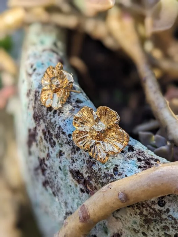Boucles d'oreilles Fleurs
