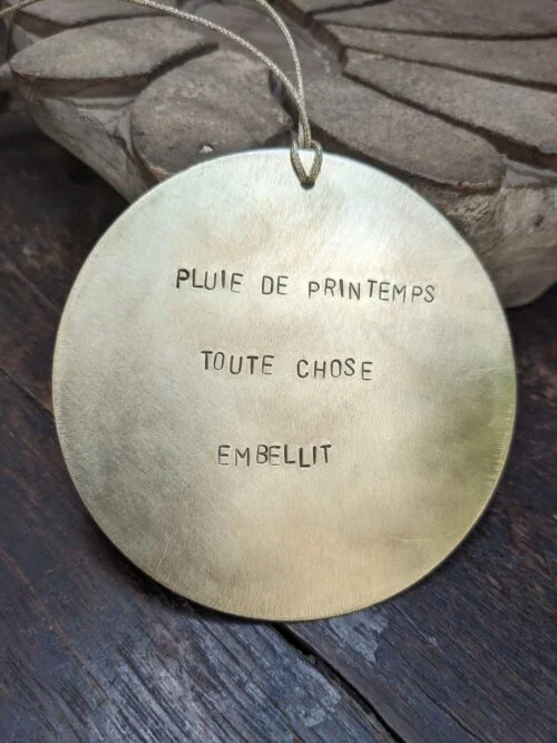 Suspension laiton haiku